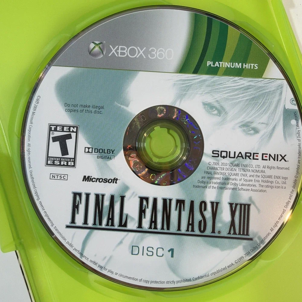 Final Fantasy XIII (Microsoft Xbox 360, 2010) Complete CIB